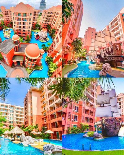 2 bedroom SEVEN SEAS RESORT JOMTIEN c501 у моря