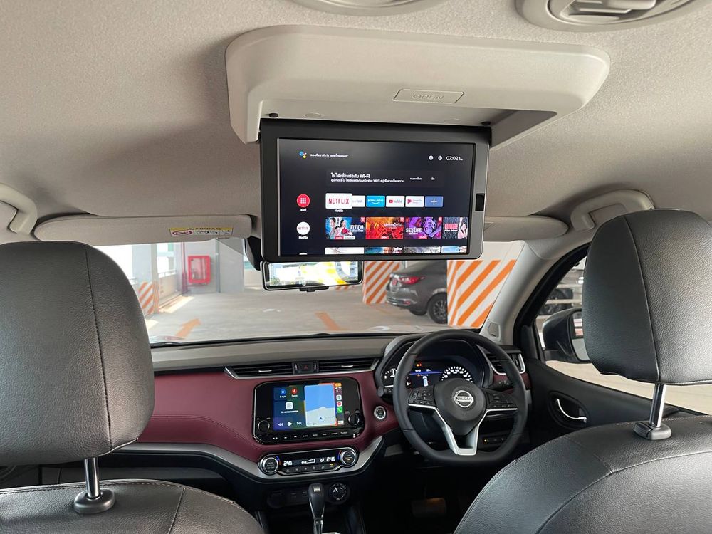 Nissan Terra 2023, 7 мест, две экран, беспроводная зарядка — 6