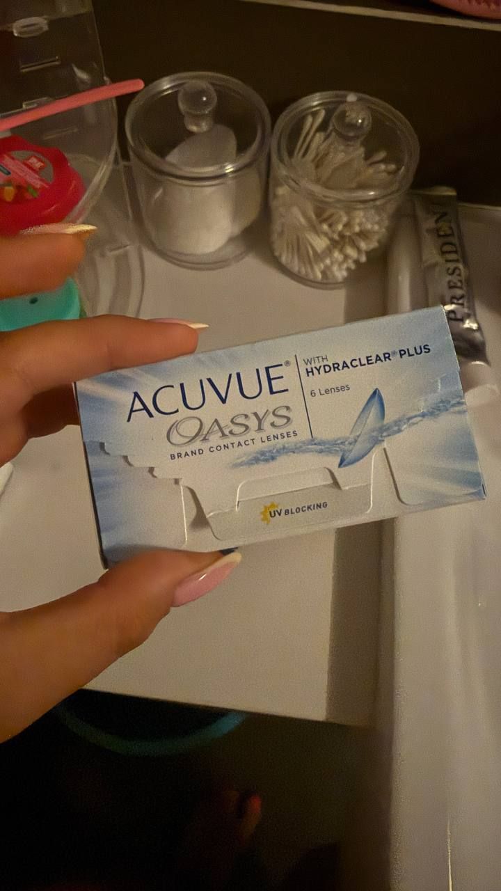 Acuvue Oasis контактные линзы 2-недельные, 12+4+2 пары — 3
