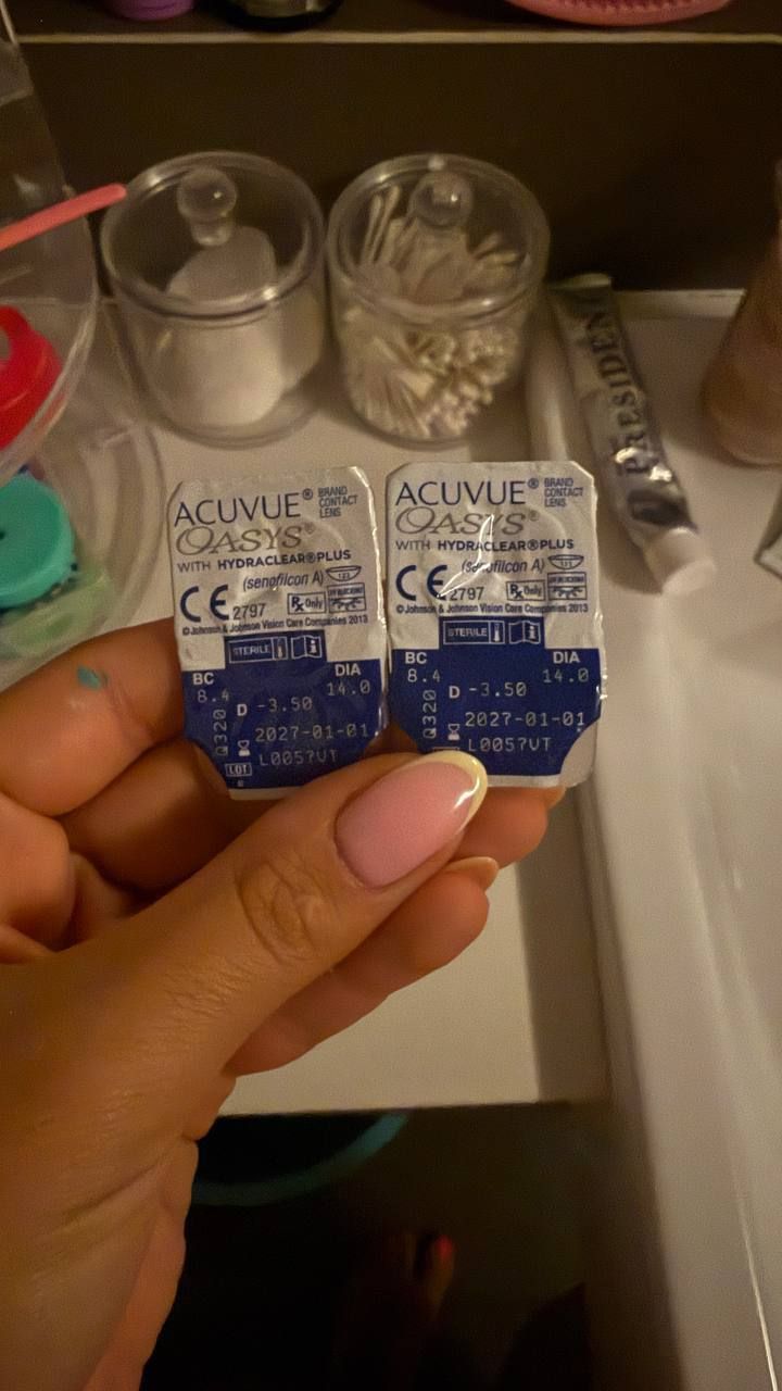 Acuvue Oasis контактные линзы 2-недельные, 12+4+2 пары — 7