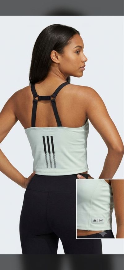 Спортивный топ Adidas белый XS/S