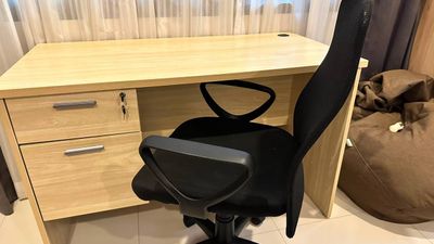 Стол офисный 120x60 см со стулом