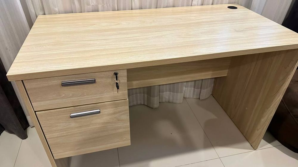 Стол офисный 120x60 см со стулом — 2