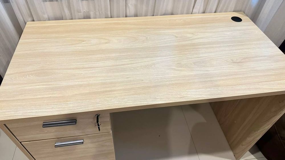 Стол офисный 120x60 см со стулом — 3