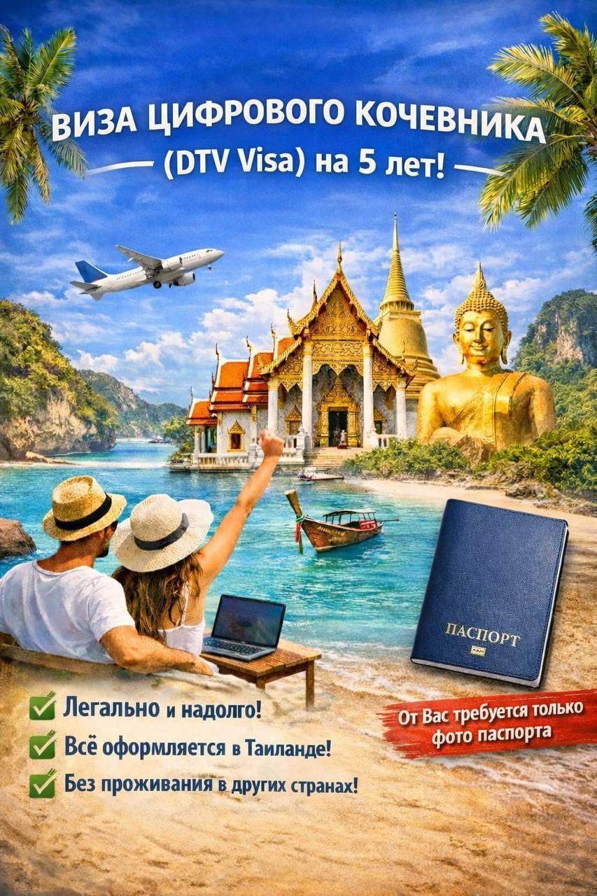 DTV виза на 5 лет — 1