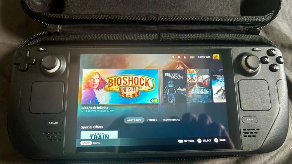 Steam Deck LCD 64 GB идеальное состояние — 2