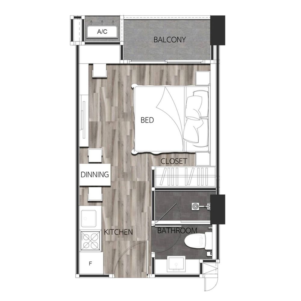 Студия 25 м² в Pristine Park 3 — 5