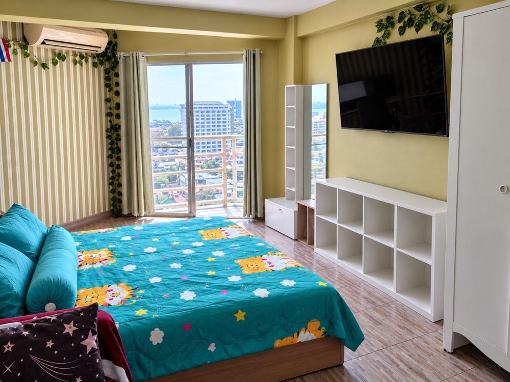 Студия в Jomtien Beach Condo с видом на море — 4