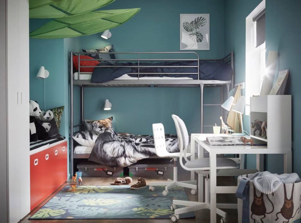 Двухъярусная кровать IKEA — 1
