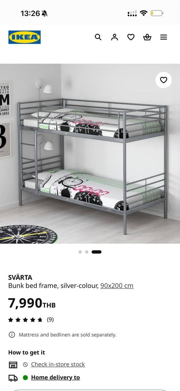 Двухъярусная кровать IKEA — 2