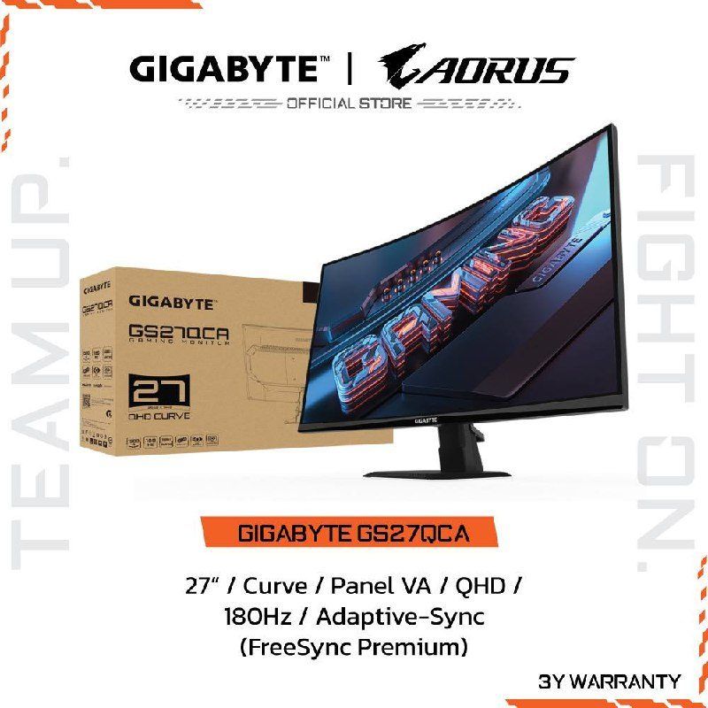 Игровой монитор GIGABYTE GS27QCA 27 дюймов — 5