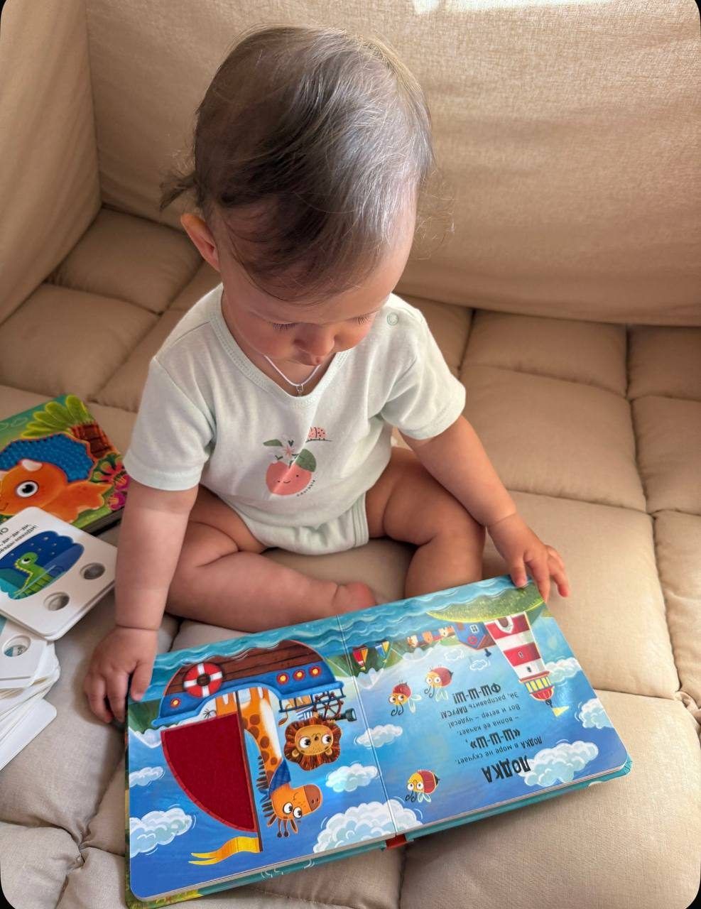 Тактильные развивающие книги для малышей — 3