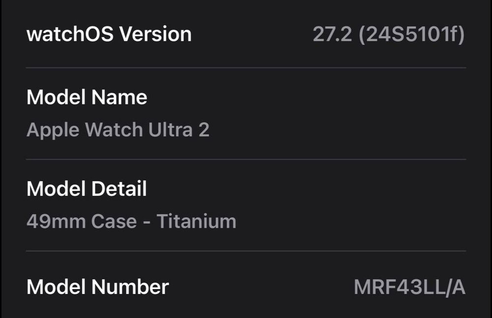 Apple Watch 2 Ultra 49mm Titanium — 1