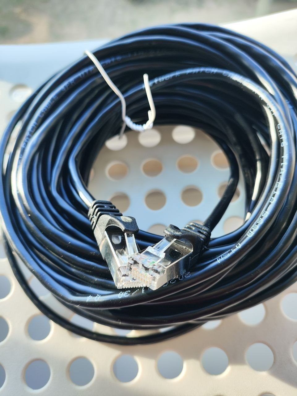 LAN кабель CAT6 10 метров черный — 1