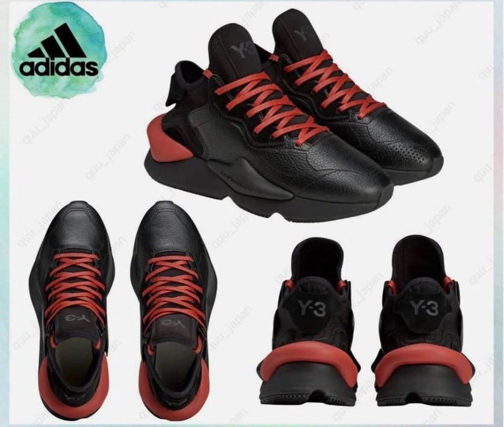 Adidas Y-3 Kaiwa черные размер 40,5 — 1
