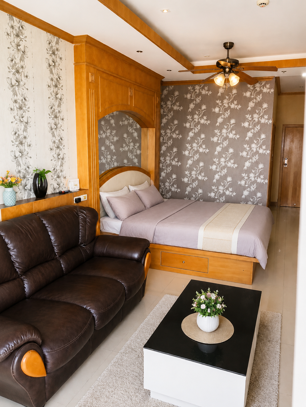 Студия View Talay 5D, 48 м², 21 этаж, вид на море — 2