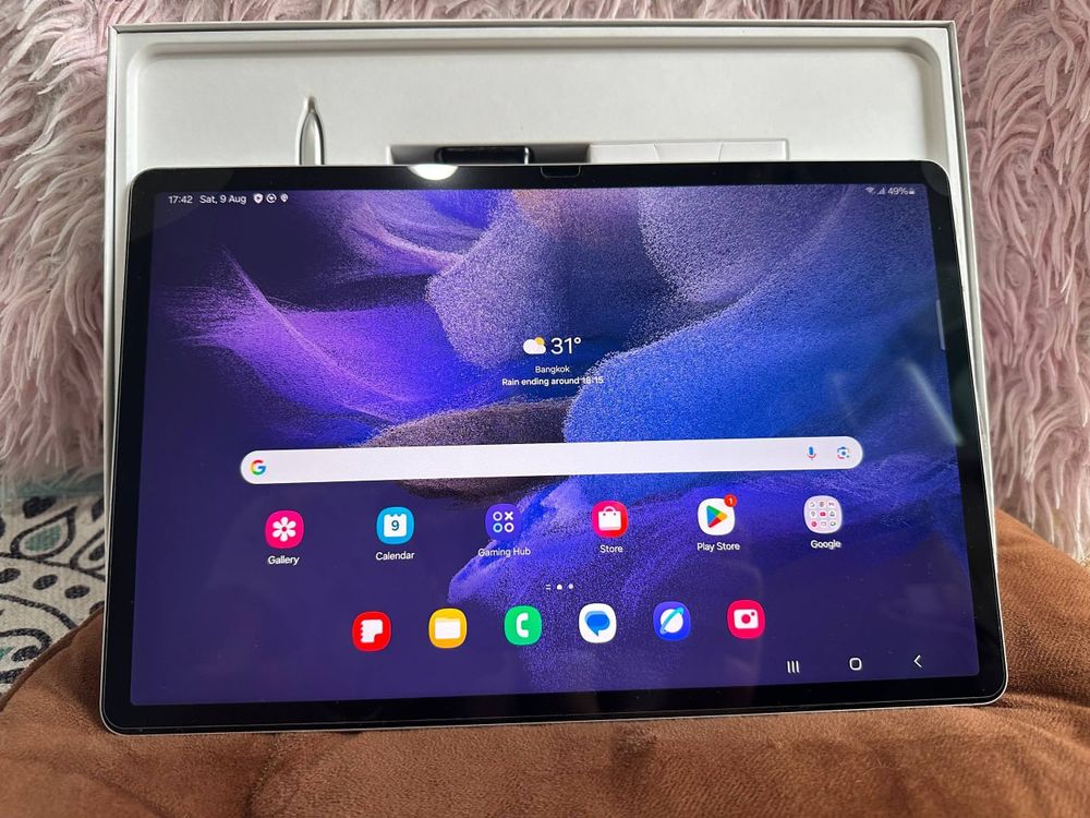 планшет  Samsung Galaxy Tab S7 FE LTE black 64 GB — 1