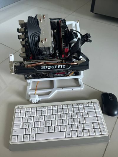 Игровой PC открытый стенд Xeon 2680v4 RTX 2060