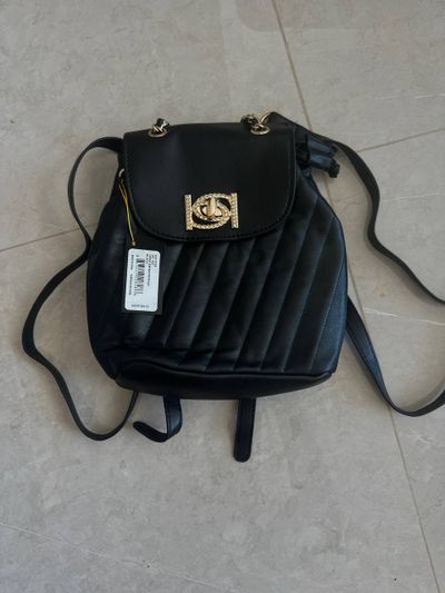Сумка портфель Bebe черная, новая с биркой