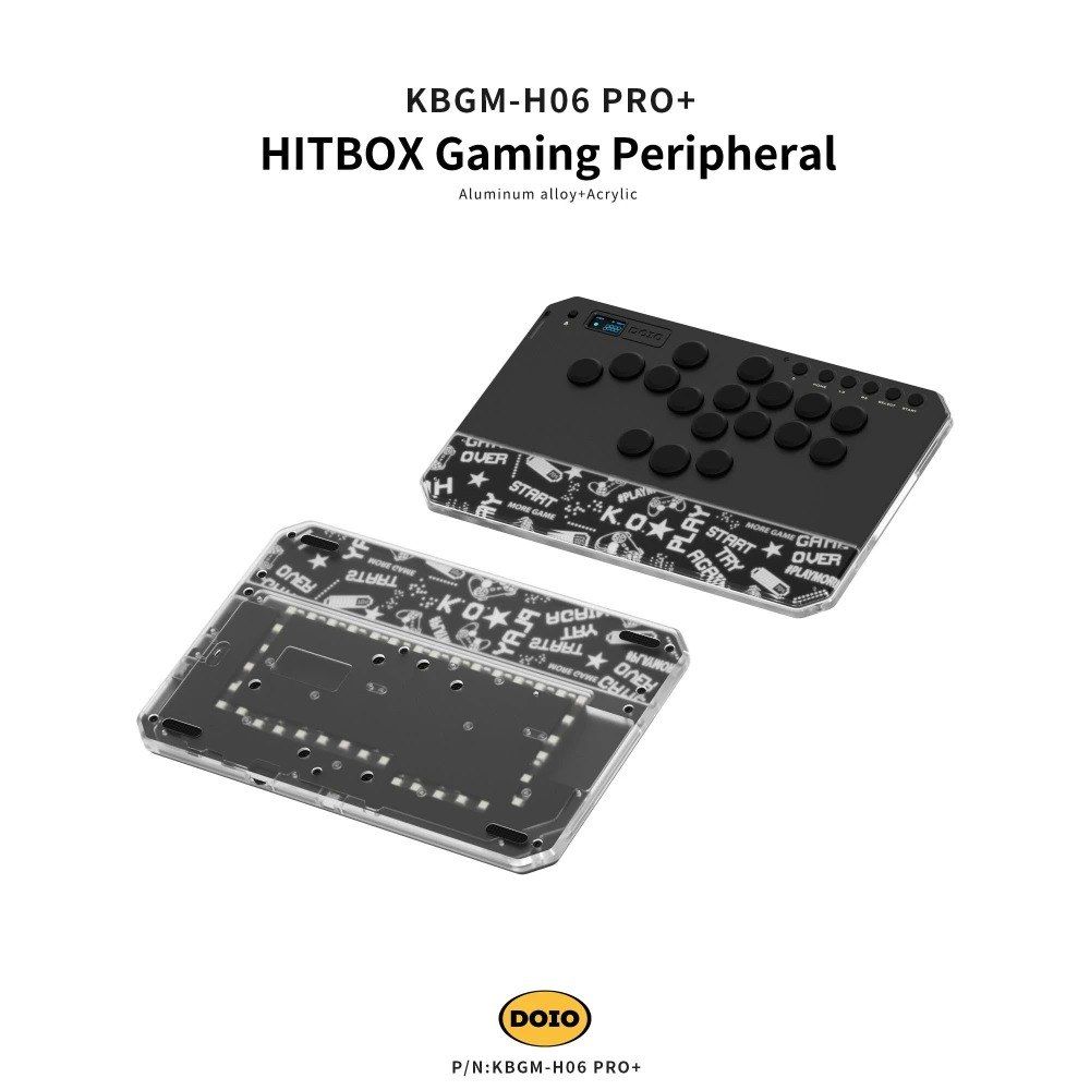 Hitbox Doio KBGM-H06 Pro+ для файтингов и аркад с кейсом — 3