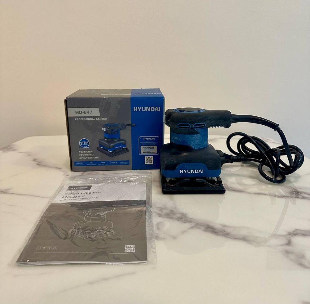 Hyundai HD-847 Professional Sander - вибрационная шлифовальная машина — 1