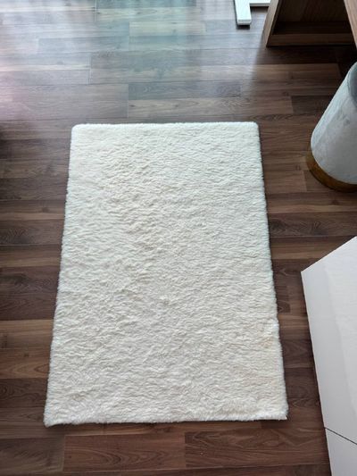 Коврик пушистый ivory 80x120