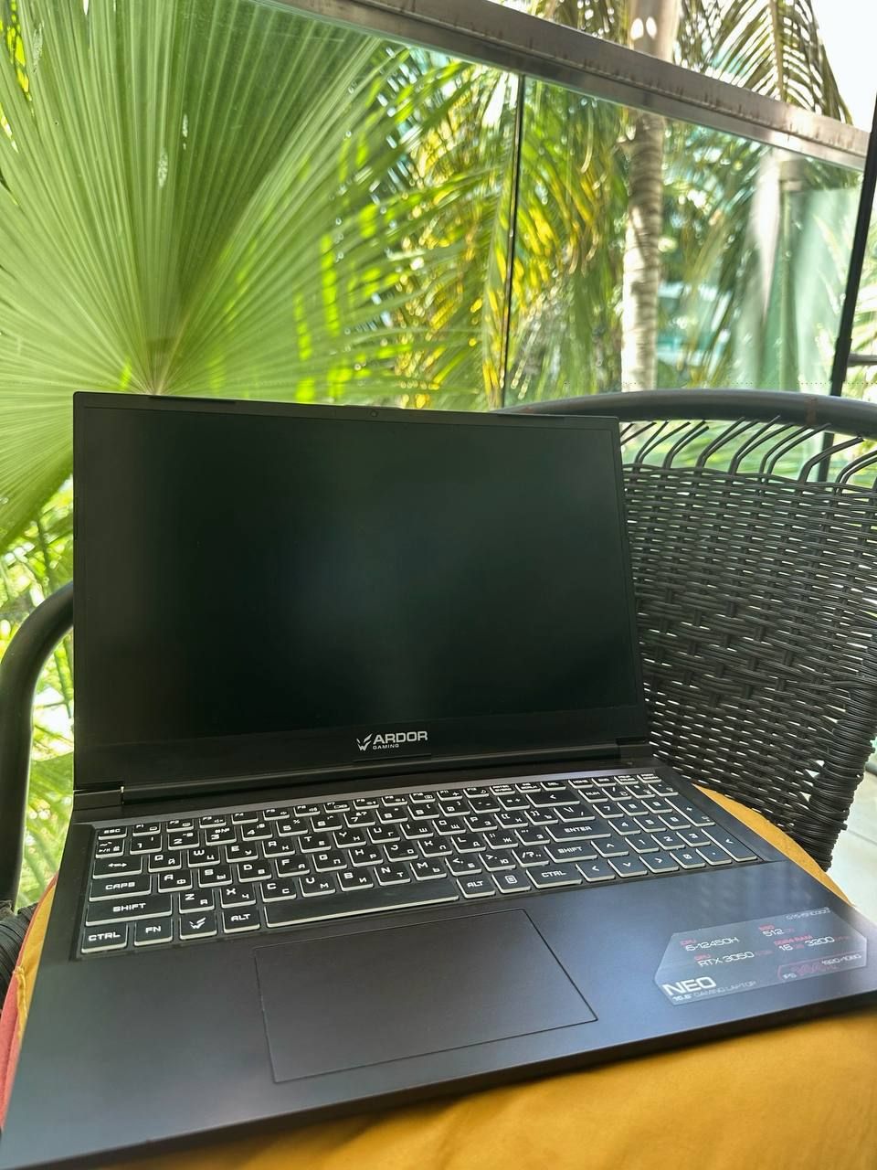 ARDOR NEO Gaming Laptop i5-12450H RTX 3050 — 3