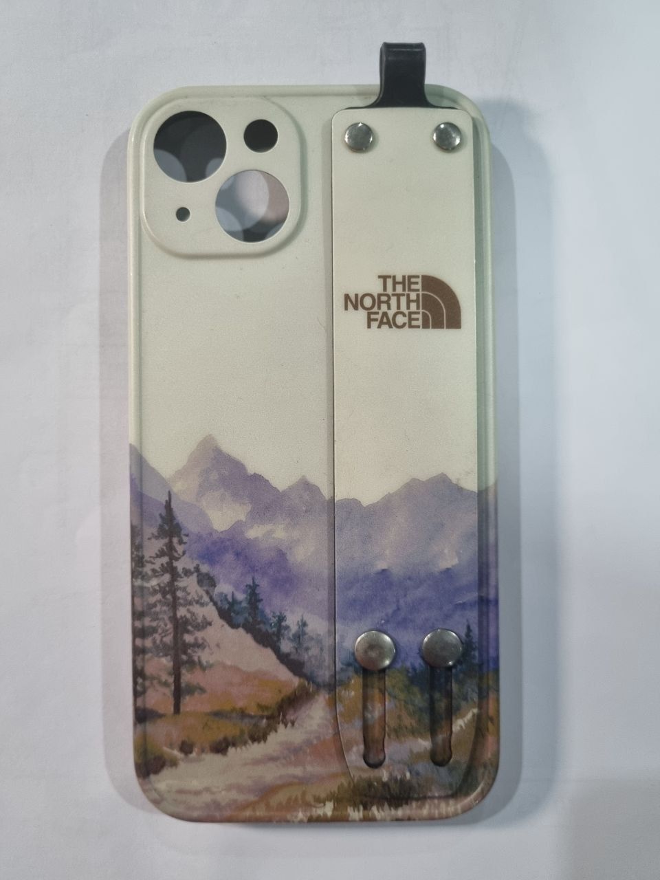 Чехол для iPhone 13/14 The North Face с ремешком — 1