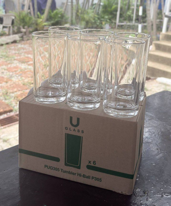 Стаканы U Glass PUG305 Tumbler Hi-Ball 250 мл (6 шт) — 1