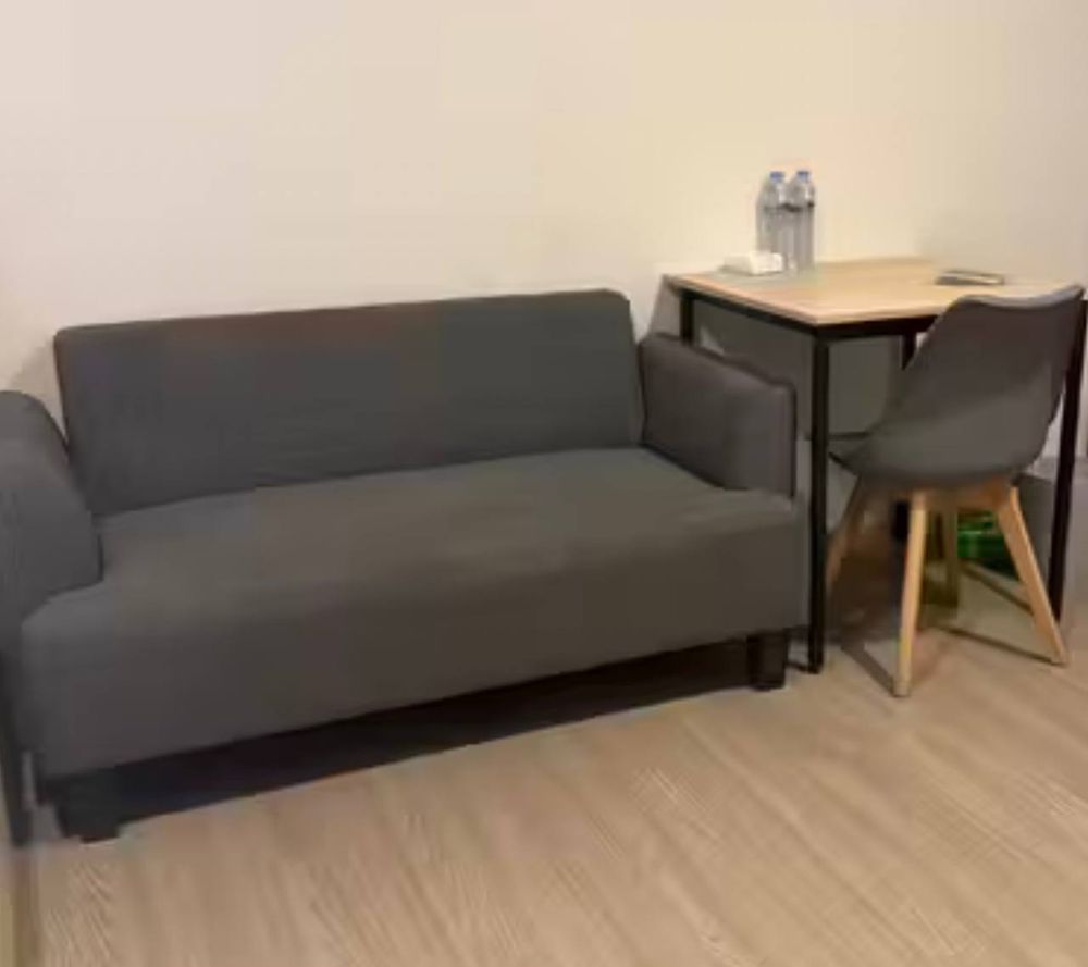 Диван новый 150x70, ткань, деревянные ножки — 1