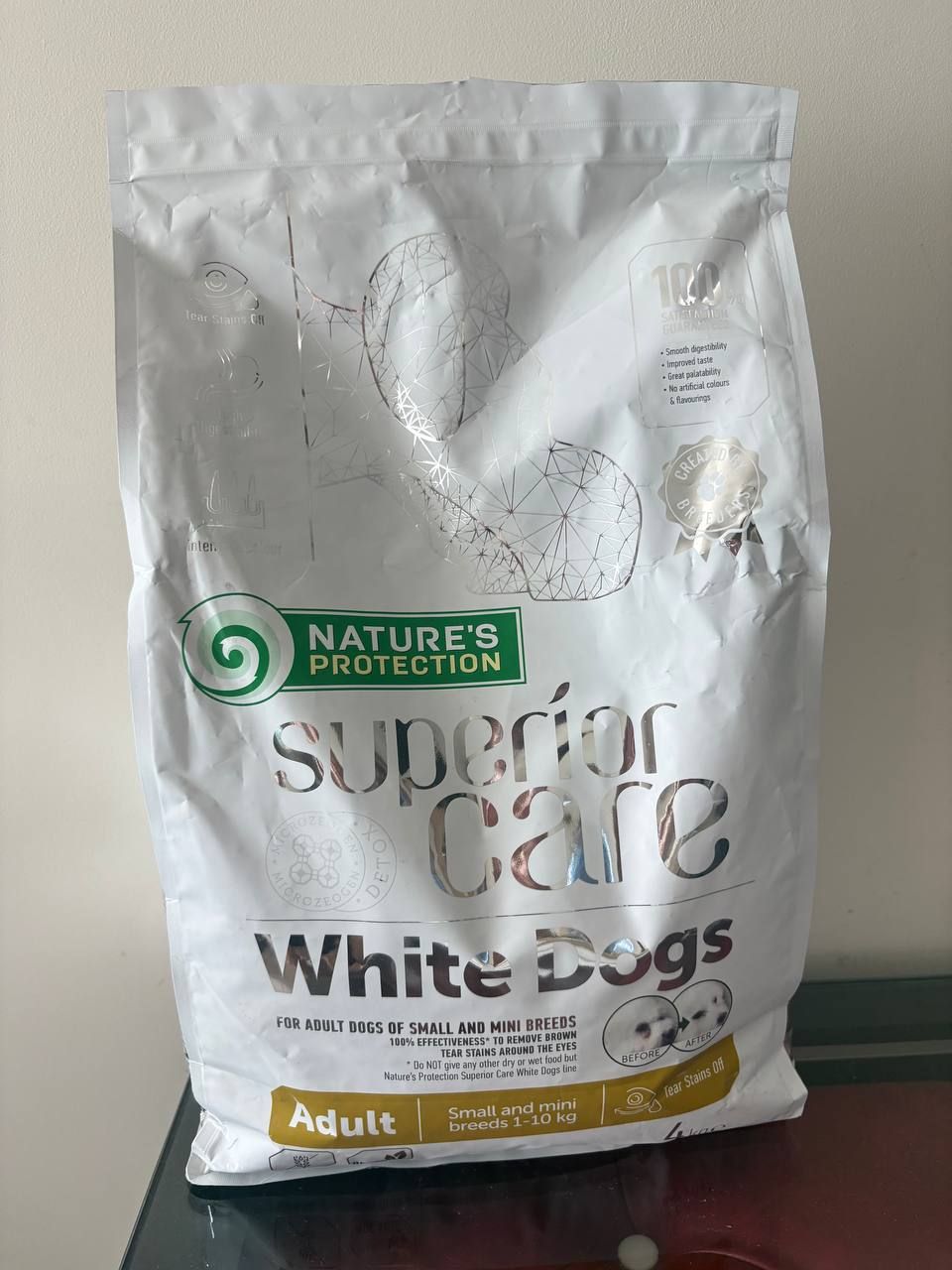 Корм Nature's Protection Superior Care White Dogs 4кг — 1