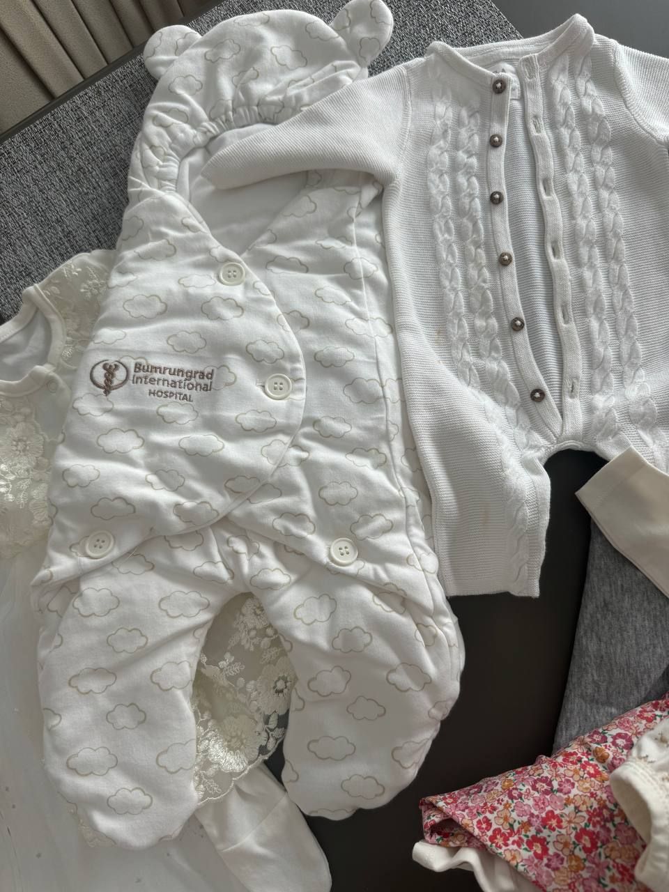 Пакет детских вещей размер Newborn / 1 m — 2