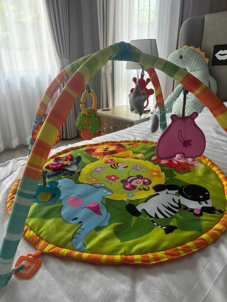 Коврик с игрушками и убаюкивающая игрушка — 2